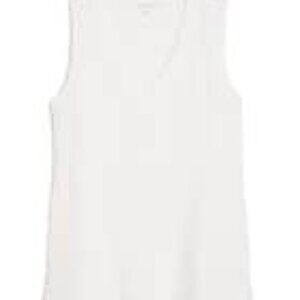 NWT Nine Britton Ailee V Neck Knit Top XXL, Off-White